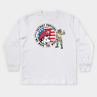 58th Port Dawgs Kids Long Sleeve T-Shirt